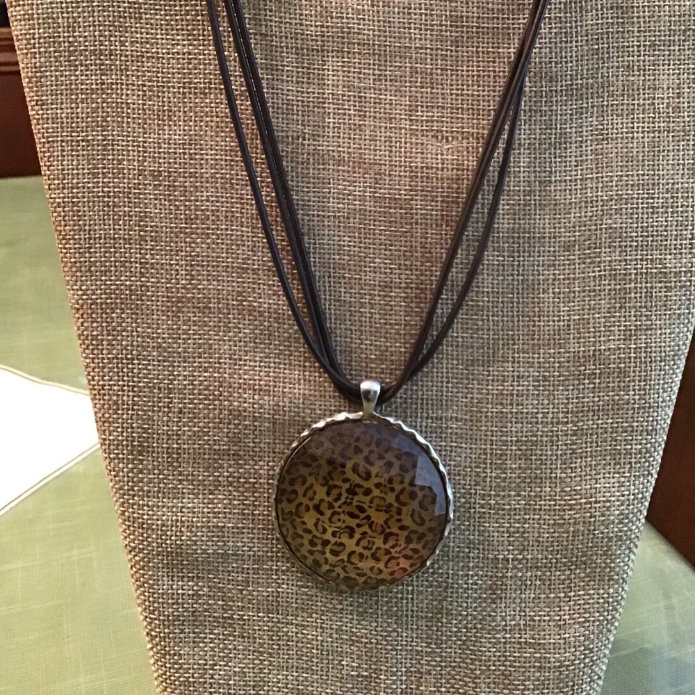 4 for $25. Leopard Necklace and Matching Earrings